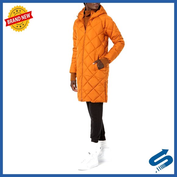Women's Heavyweight Knee Length Puffer Jacket Water Resistant Winter Coat